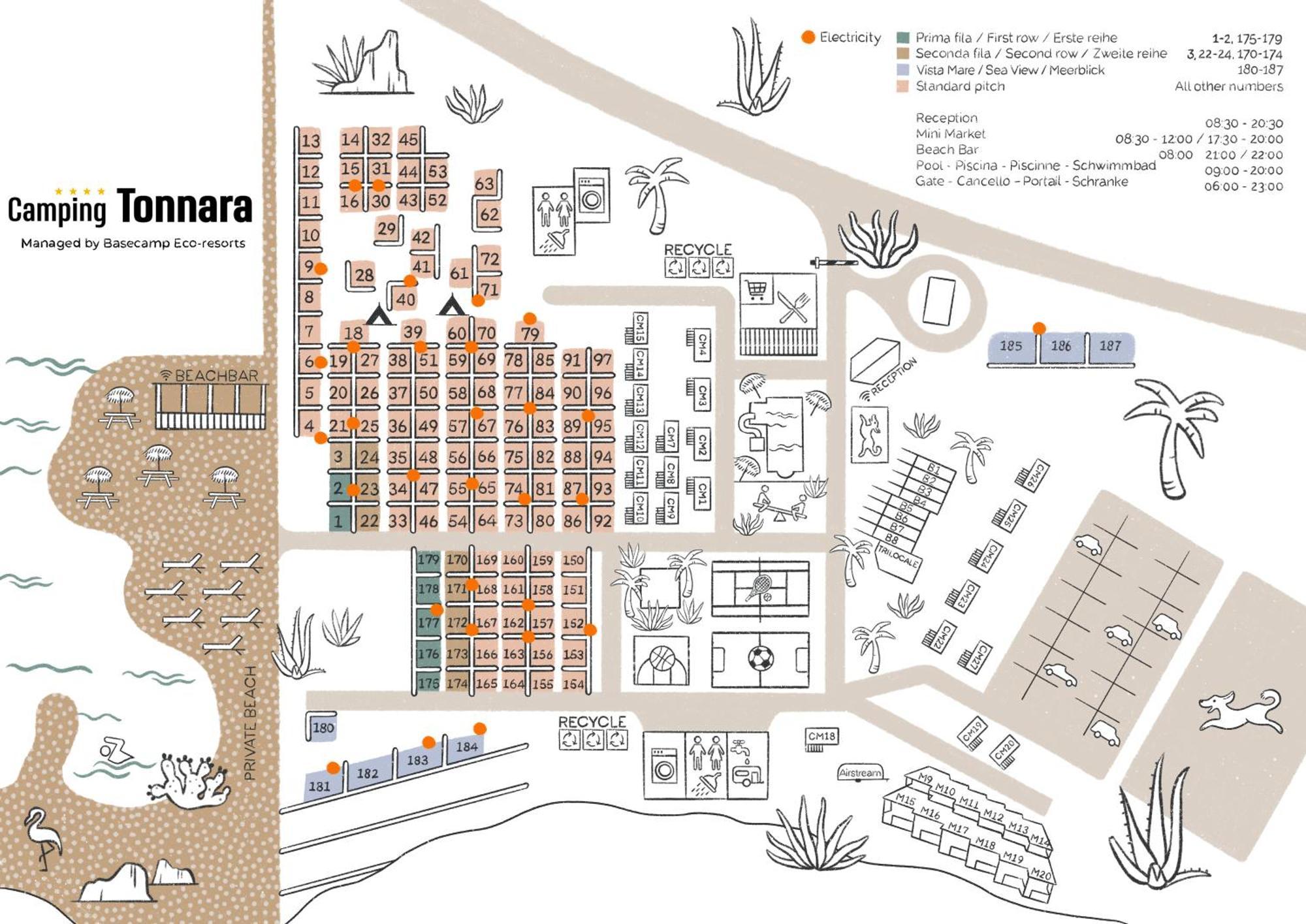 Camping Tonnara Cala Sapone Exterior foto